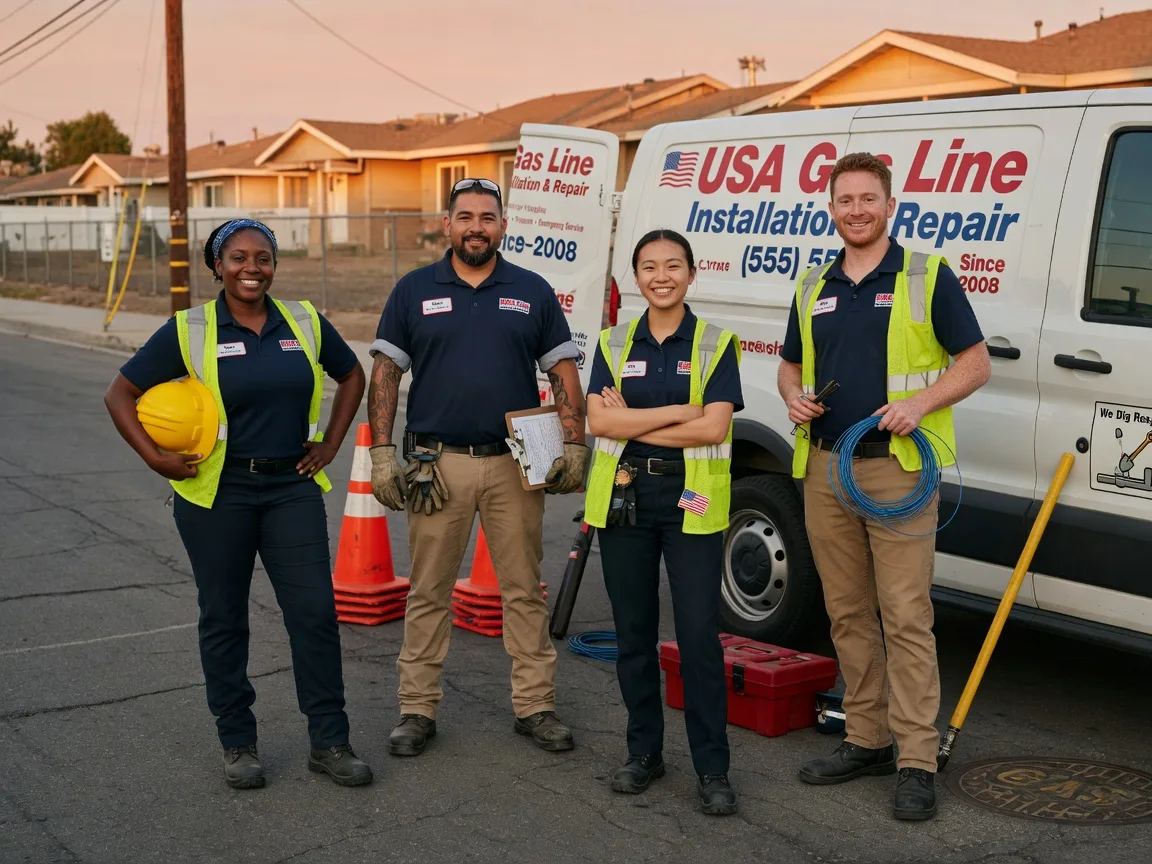 Gas Line Installation company in Fontanelle, IA